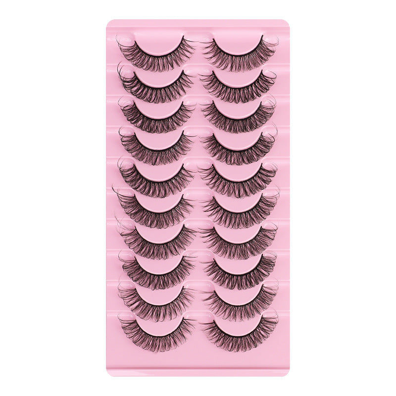 False Eyelashes, DD Curve, Thick, Eyelash, Ten Pairs False Eyelashes, DD Curve, Thick, Eyelash, Ten Pairs